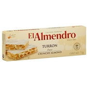 El Almendro Crunchy Almond Turron, 2.5 oz (Pack of 16)