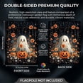 thumbnail image 6 of CSZPPQAF Halloween Garden Flags 12x18 Double Sided-Ghost,165 GSM Polyester Fall Yard Decoration Flags, Fade Resistant, 6 of 6