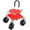 Red, variant on Jnismy Garden Cart Height Adjustable Rolling Stool Gardening Seat with Wheels and Tool Tray (Red)