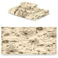thumbnail image 2 of Dreamtimes Vintage Flowers Towel Set of 3, Ultra Soft and Absorbent Bath Towels for Bathroom Sports Gym Swim Spa Beach (1 Bath Towel, 1 Hand Towel & 1 Washcloth), 2 of 7