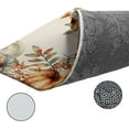 thumbnail image 6 of Kitchen Rug Mat Vintage Pumpkin Fall, Set of 2, Anti-Fatigue Non-Skid Washable Kitchen Runner Rugs, Leaves Soft Comfort Rug for Kitchen, Floor Home, Front of Sink, Laundry, 6 of 6