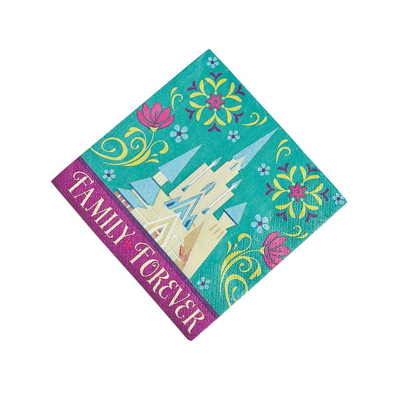 Disney Frozen Beverage Napkins - Party Supplies - 16 Pieces