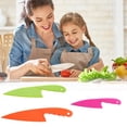 thumbnail image 4 of Kids Cooking Sets Real Kitchen Tools Children Cutter Chef Set Cookware Cake Salad Versatile Dishes Cutting Ergonomic Handles, 4 of 6