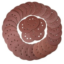 NEIKO 11271A 150 Piece Sanding Discs for 5” Orbital Sander, Hook and Loop, Sandpaper with 60, 80, 100, 120, 150, 180, 240, 320, 400, 600 Grit, Premium Aluminum Oxide, Solid Surface Sanding Pads