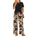 thumbnail image 2 of Fantaslook Two Piece Sets for Women Summer Vacation Outfits Boho Lounge Sets Beach Airport Travel Matching Clothing, 2 of 9