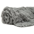 thumbnail image 6 of Chanasya Super Soft Shaggy Longfur Throw Blanket | Snuggly Fuzzy Faux Fur Lightweight Warm Elegant Cozy Plush Sherpa Microfiber Blanket | For Couch Bed Chair Photo Props - 50 "x 65" - Grey, 6 of 10
