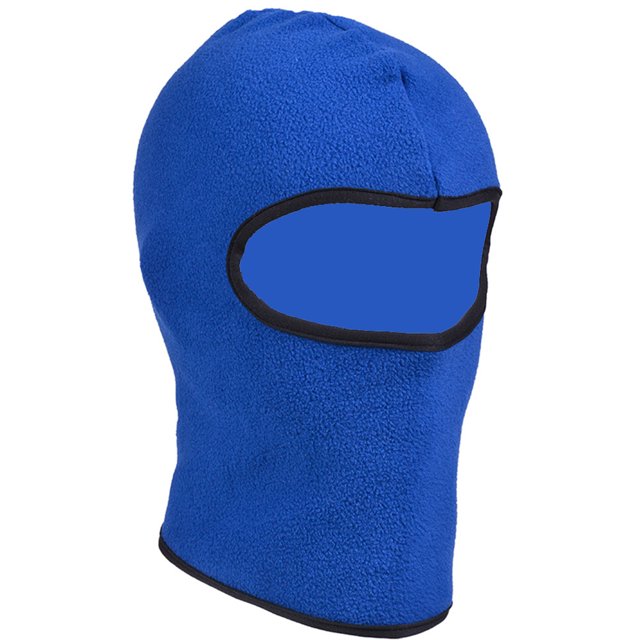 Tuque d'Hiver Intégrale de Ski Coupe-Vent en Molleton Polaire Cache-Cou pour Garçons Filles