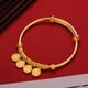 thumbnail image 2 of Pulsera Vietnamese Gold Placer con cuentas ajustables para mujer, 2 of 2