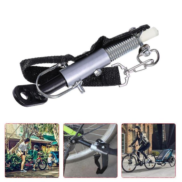 Enganche universal para remolque de bicicleta Accesorio adaptador de enganche de remolque de acero de liberación rápida -tt