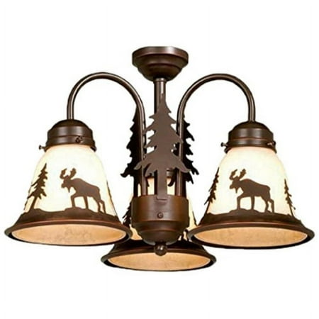 

Vaxcel LK55616BBZ-C Yellowstone 3L Light Kit Burnished Bronze Brown