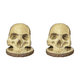 thumbnail image 1 of Soporte para Cuchillos Con Forma Calavera Esqueleto Resina Estante Almacenamiento Aterrador, 1 of 3