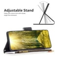 thumbnail image 4 of Dteck for Samsung Galaxy Note 20 Ultra Case Wallet with Card Slots, Cute Pattern PU Leather Zipper Flip Folio with Wrist Strap Kickstand Protective for Note 20 Ultra 5G Wallet Case,Butterfly, 4 of 5