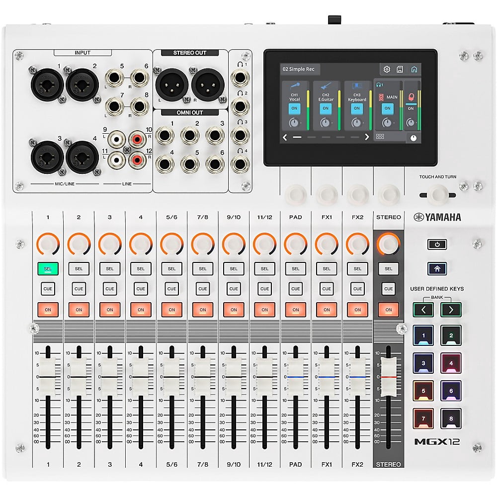 Yamaha MGP24X - Analog mixer with dual DSP FX - 24-channel - rack