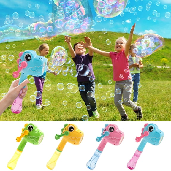 Bubble Machine Hand Crank Sunflower Shape Bubble Blower Manual Multi-Hole Portable Outdoor Toys for Birthday Party Beach Summer by PALIFEUR