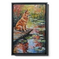 thumbnail image 2 of Hudo Dog Canvas Wall Art,Dog Wall Art print, Colorful Finnish Spitz Dog Decor for Kids Nursery Bedroom Living Room Office Home Unframed 8x12 inches, 2 of 5