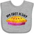 thumbnail image 3 of Inktastic My 1st Pi Day Pink Pie Pan Pun Boys or Girls Baby Bib, 3 of 4