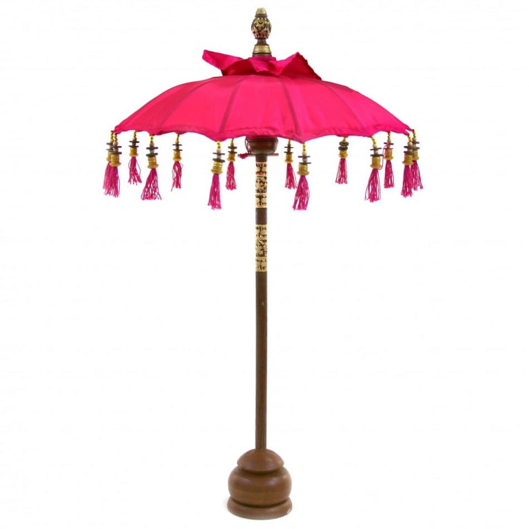 fuchsia patio umbrella Replacement Canopy 9 Ft 8 Rib Formosa Covers set or cantilever umbrellas. Xzomystify Pink Tiki Umbrellas for