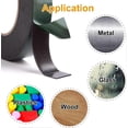 thumbnail image 4 of 3Pcs Double Sided Adhesive Tape, Extra Strong Double Sided Tape Waterproof Mounting,10m Each Roll, 4 of 5