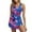 Purple, variant on Erwazi Swim Dresses for Women Modest One Piece Tankini Swimsuit Tummy Control Bathing Suit Swimdress