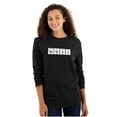 thumbnail image 3 of Genius Periodic Table Science Nerd Plus Size Long Sleeve Graphic Tee Shirt Brisco Brands 2X, 3 of 5