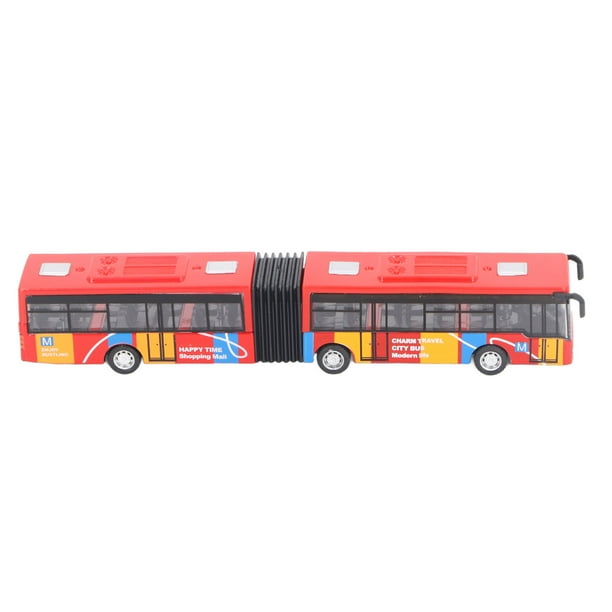 Vehículo De Juguete Tipo Autobús De aleación De Longitud Extendida Con Diseño Realista, Funciones Completas Y Estructura Sólida Para Juegos Creativos