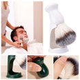 thumbnail image 1 of Cepillo de afeitar para el cuidado facial masculino. Cepillo de afeitar manual con mango portátil. Cepillo para barba. Cepillo de limpieza espumoso. Juego de dos., 1 of 4