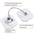 thumbnail image 2 of Fridge Lock,Refrigerator Locks,Freezer Lock with Key for Child Safety,Locks to Lock Fridge and Cabinets-2Pack, 2 of 7