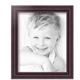 thumbnail image 2 of ArtToFrames 8.5" x 11" Cherry Picture Frame, 8.5x11 inch Red Wood Poster Frame (WOM-4095), Pack, 2 of 8