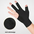 thumbnail image 4 of 1Pc 3-Finger Billiards Glove Anti-slip Sweat-absorbing Breathable Men Women Right Hand Snooker Cue Sport Glove Billiards Accessories, 4 of 6