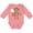 Mauve, variant on Volleyball Monkey Boy Boys Long Sleeve Baby Bodysuit