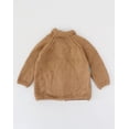 thumbnail image 2 of Woonie Handmade Full Sleeves Dual Colour Sweater-Brown & Blue, 2 of 3