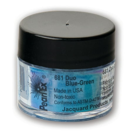 - Jacquard Pearl Ex Pigment, 3g, Duo Blue/Green