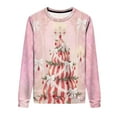 thumbnail image 5 of Craaazy Christmas Vintage Printed Round-neck Pullover For Men And Women's Casual Sporty Gifts Long-sleeved Fleece Sweatshirt To ps, 5 of 9