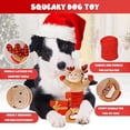 thumbnail image 3 of Juguete navideño para perros BitPeug Squeaky Tug of War para perros grandes, 3 of 7