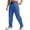 AD09-Blue, variant on IYYVV Men's Sweatpants with Zipper Pockets Lightweight Mesh Athletic Pants for Men Open Bottom Workout Gym Running Black L