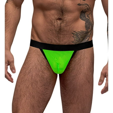 

Men s Male Power 433-07B Neon Mesh Micro Thong (Lime M)