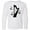 AA-White, variant on Inktastic Harp Silhouette Music Gift Long Sleeve Youth T-Shirt