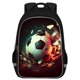 thumbnail image 1 of Mochila escolar TILYTADLY Soccer, 44 x 14 x 30 cm, grande, 1 of 7