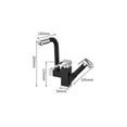 thumbnail image 4 of Kitchen 360 Rotating Multifunctional Mixer Tap with Pull-Out Spray Black Color, 4 of 4
