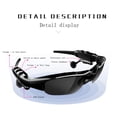 thumbnail image 1 of Audífonos X8S compatibles con Bluetooth inalámbricos gafas de sol con micrófono (negro), 1 of 9