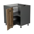 thumbnail image 3 of 36" Base Easy Reach-Double Door-with Natural Teak door, 3 of 5