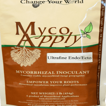Papaws Garden Supply LLC Myco Apply Ultrafine Endo/Ecto Inoculant for Better Plant Performance (1 lb)