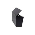 thumbnail image 4 of Mid Century Modern Wall Mounted Mailbox - Vintage Retro Design, Contemporary Black Finish, 4 of 4