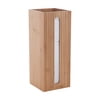 Bath Bliss Square Bamboo Toilet Paper Reserve, 1 Pack