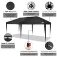 10x20 EZUP Canopy Tent Waterproof Canopy,Protable Instant