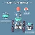 thumbnail image 4 of STEM Building Blocks Toys-85 PCS Educational Learning Toys-Space Airplane Robot Model Kit for Kids Ages 4-8 Boys Birthday, 4 of 7