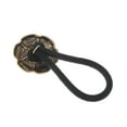 thumbnail image 4 of Ofertas Únicas Diadema de Botón Elegante para Mujeres 1 Pc Blanco Dorado Negro, 4 of 5