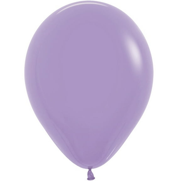 100 Deluxe Lilac Latex Balloons 5"