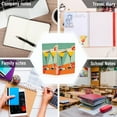 thumbnail image 6 of FORMRS 1-Subject Spiral Notebook 8" x 5" College Ruled 60 Refillable Sheet A5 Hard Cover, 2 Pack, Green Glasses, 6 of 7