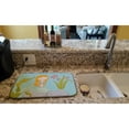 thumbnail image 2 of Caroline's Treasures Mermaid Underwater Scene Dish Drying Mat, 2 of 7